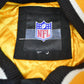 Vintage 2000s NFL Pittsburgh Steelers 6x Super Bowl Champion Embroidered Varsity Jacket Made In USA from propervintagecanada