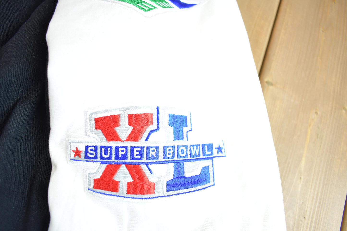 Vintage 2000s NFL Pittsburgh Steelers 6x Super Bowl Champion Embroidered Varsity Jacket Made In USA from propervintagecanada
