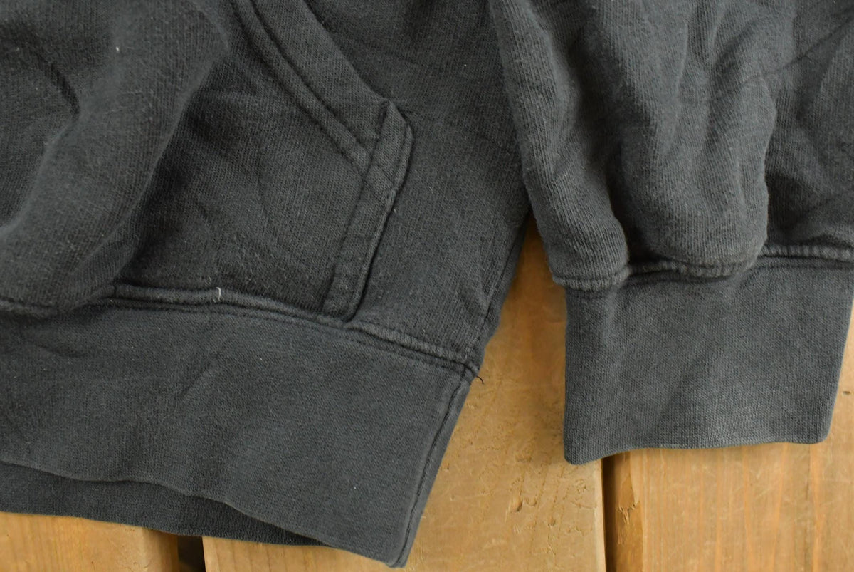Vintage 2000s Nike Embroidered Mini Swoosh Hoodie Sweatshirt Mens Medium from propervintagecanada