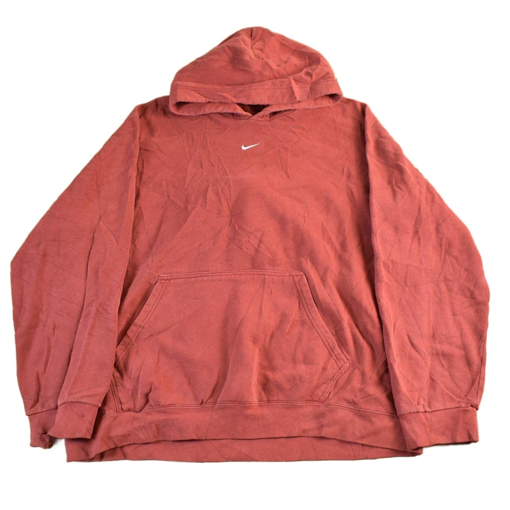 Vintage 2000s Nike Middle Swoosh Embroidered Hoodie Men's XL from propervintagecanada