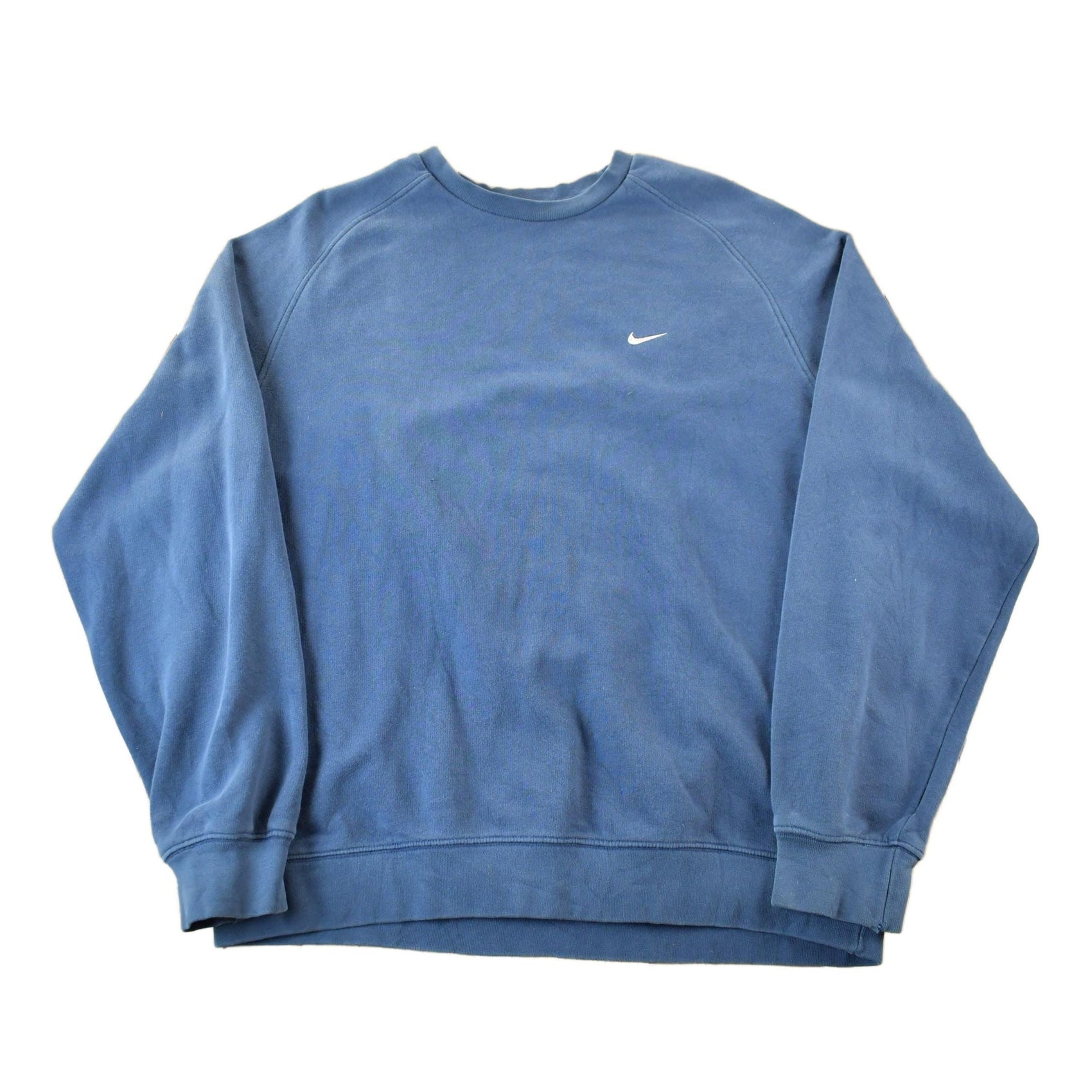 Vintage 2000s Nike Mini Swoosh Crewneck Sweatshirt Men's 2XL from propervintagecanada