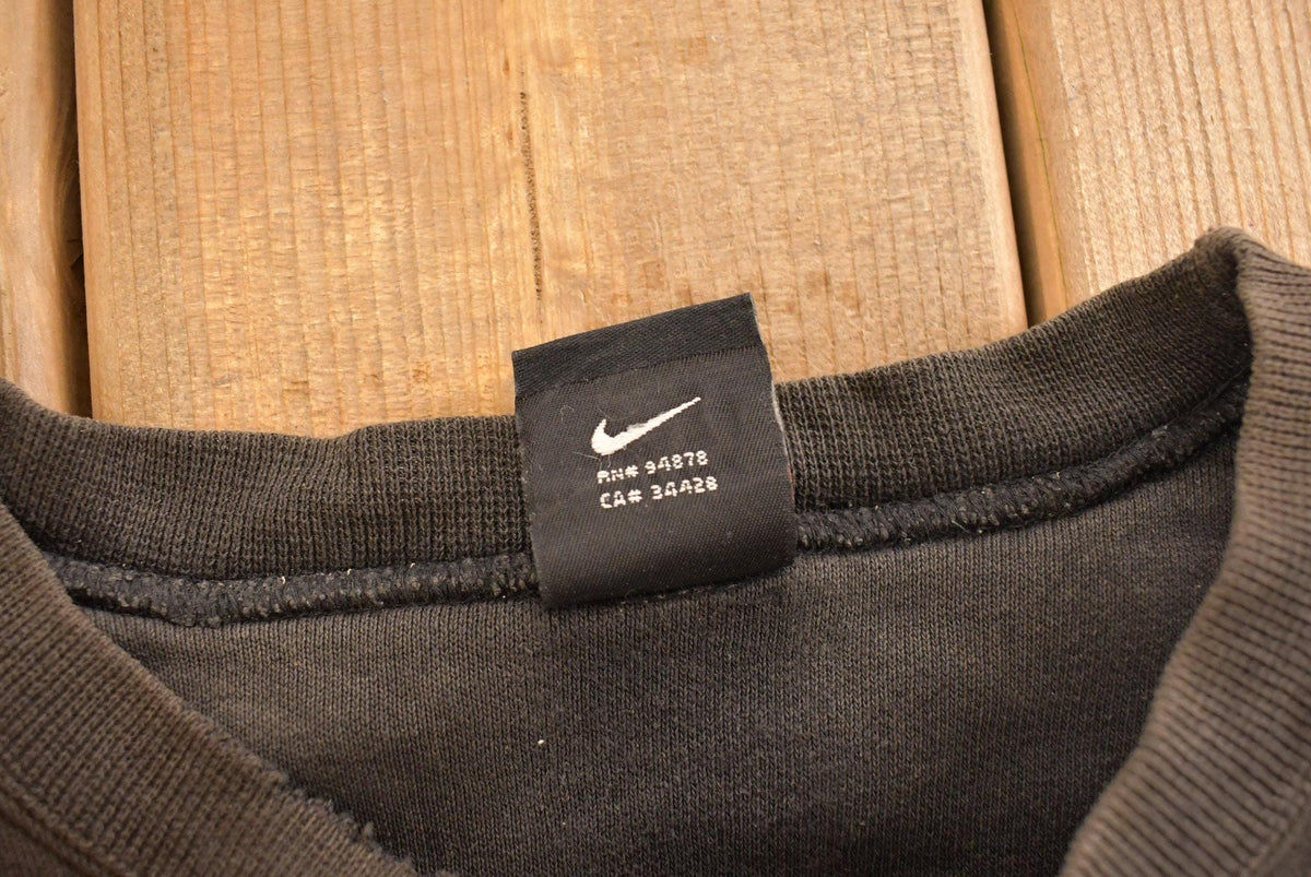 Vintage 2000s Nike Mini Swoosh Crewneck Sweatshirt Men's L from propervintagecanada