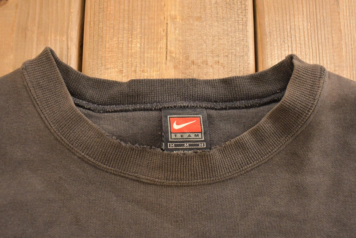 Vintage 2000s Nike Mini Swoosh Crewneck Sweatshirt Men's L from propervintagecanada