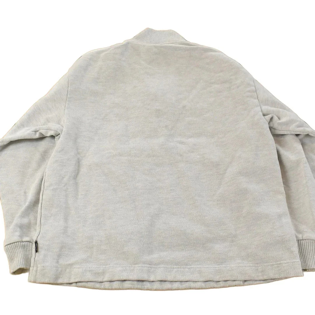Vintage 2000s Nike Quarter Zip Sweater Men's Small / Y2K Sweater / Mini Swoosh Logo from propervintagecanada