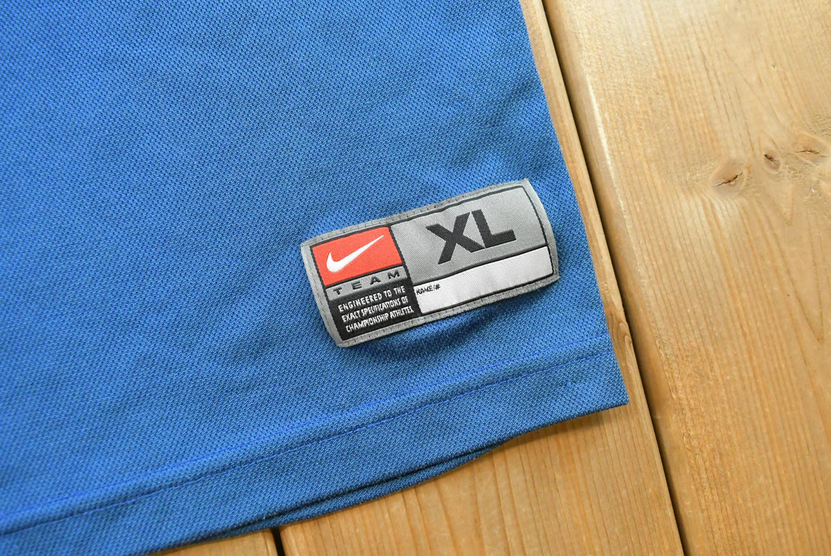 Vintage 2000s Nike Team Washington Wizards NBA Warm Up Jersey T-Shirt Men's 2XL from propervintagecanada