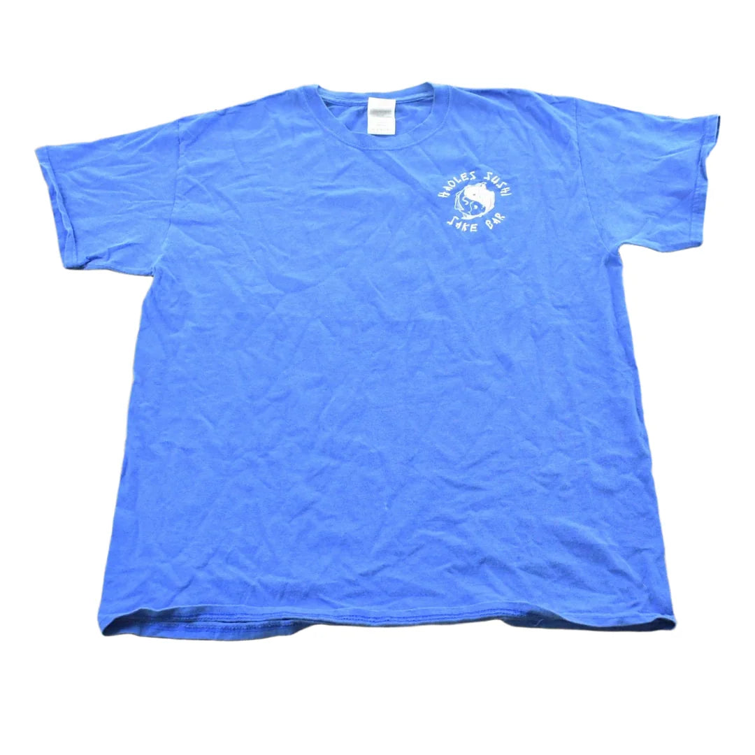 Vintage 2000s North Carolina Haoles Sushi Sake Bar Souvenir T-Shirt Mens L from propervintagecanada