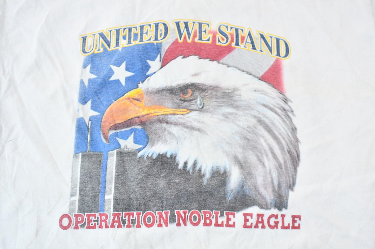 Vintage 2000s Operation Noble Eagle Single Stitch Graphic T-Shirt Men's Large from propervintagecanada