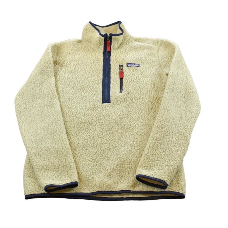 Vintage 2000s Patagonia Deep Pile Fleece Quarter Zip Up Sweater Men's S from propervintagecanada
