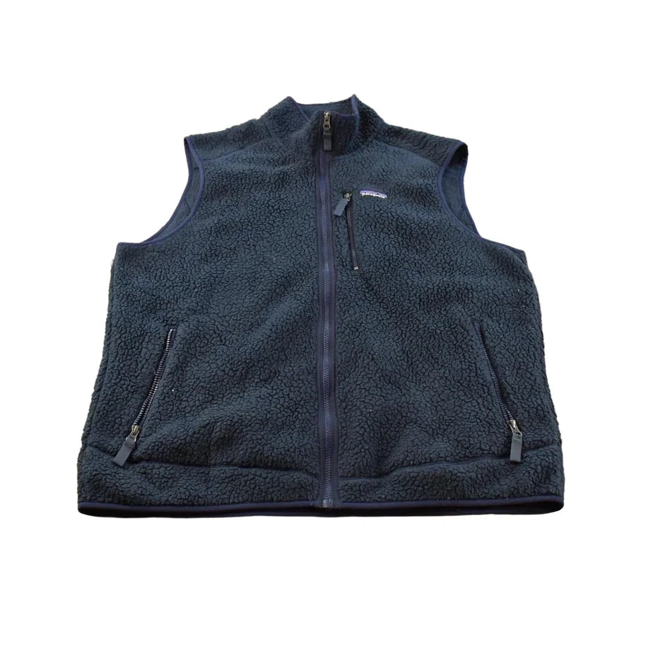 Vintage 2000s Patagonia Deep Pile Fleece Vest Men's XL from propervintagecanada