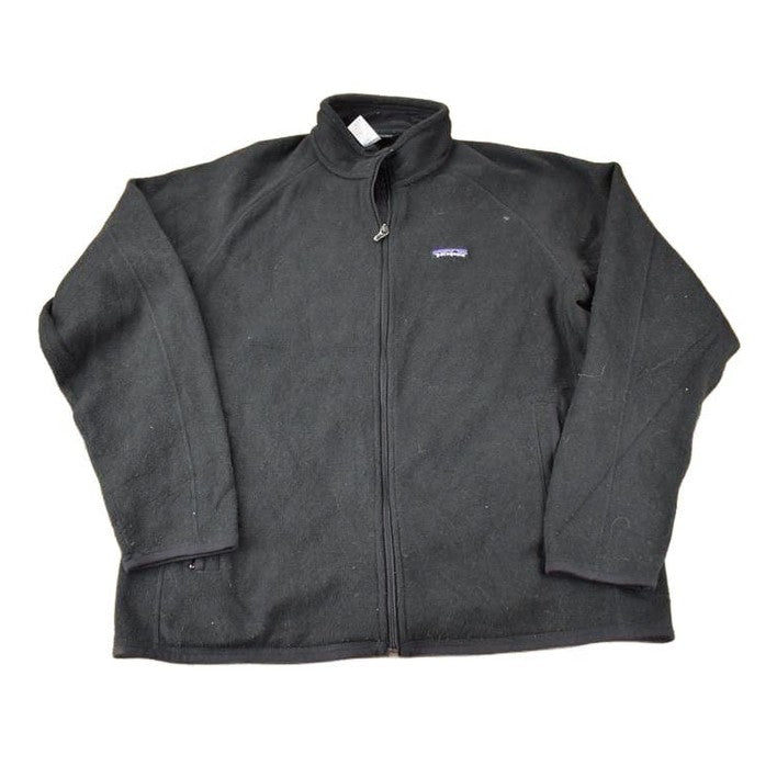 Vintage 2000s Patagonia Fleece Full Zip Sweater Men's Large from propervintagecanada