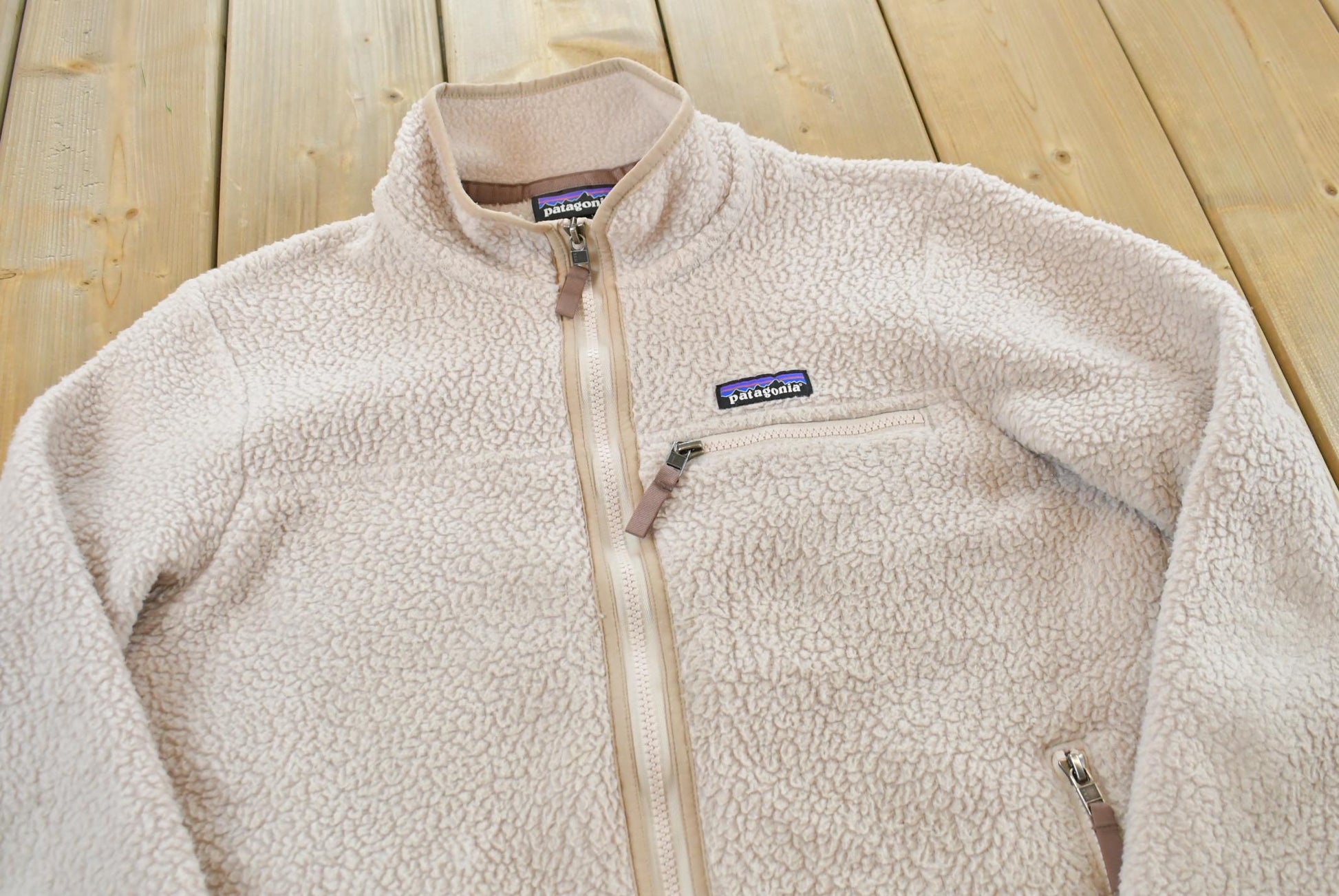 Vintage 2000s Patagonia Fleece Full Zip Up Sweater Mens S from propervintagecanada