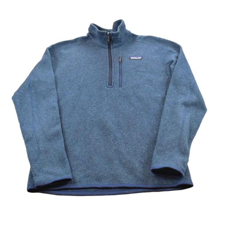Vintage 2000s Patagonia Fleece Quarter Zip Sweater Men's S from propervintagecanada