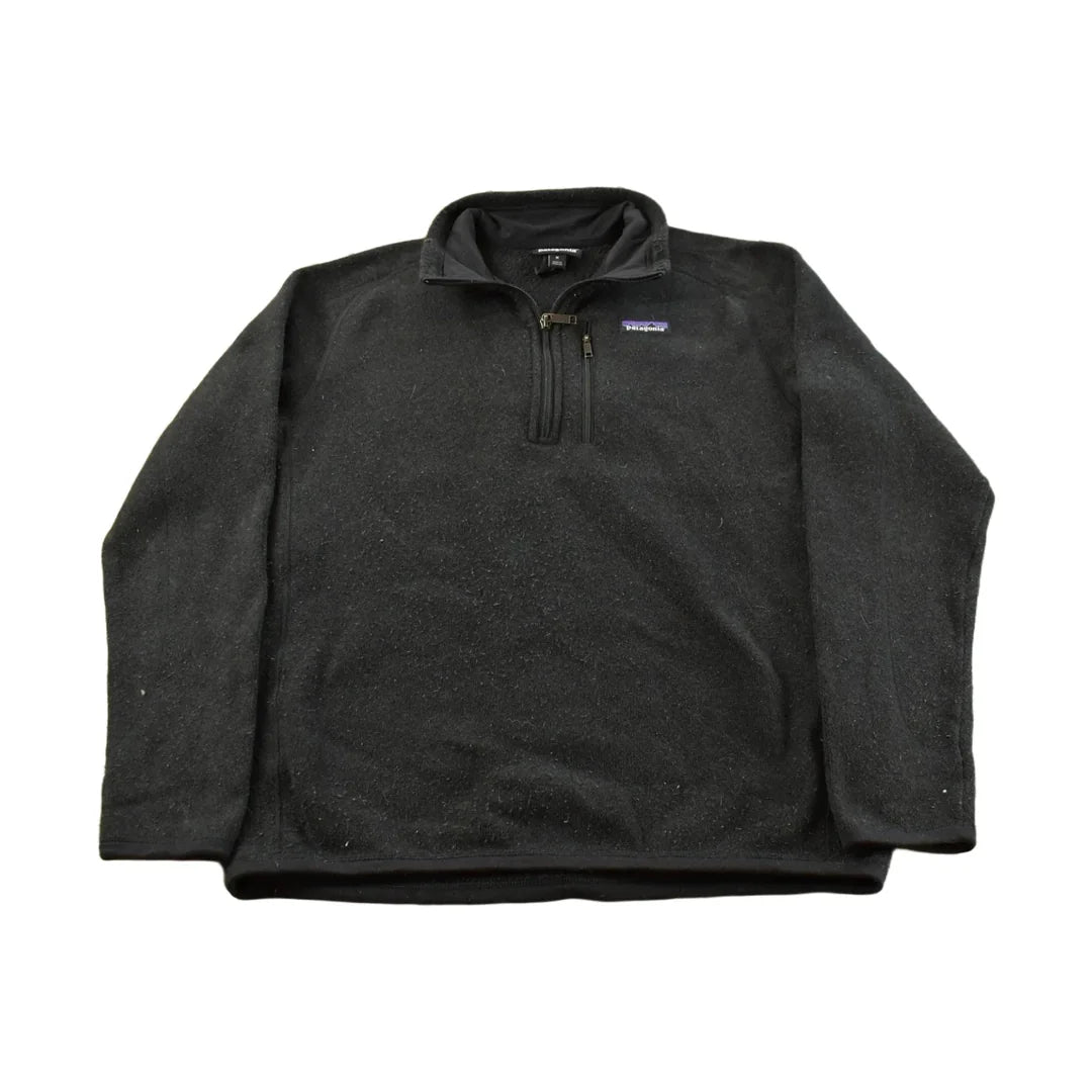 Vintage 2000s Patagonia Full Zip Fleece Sweater Men's M from propervintagecanada