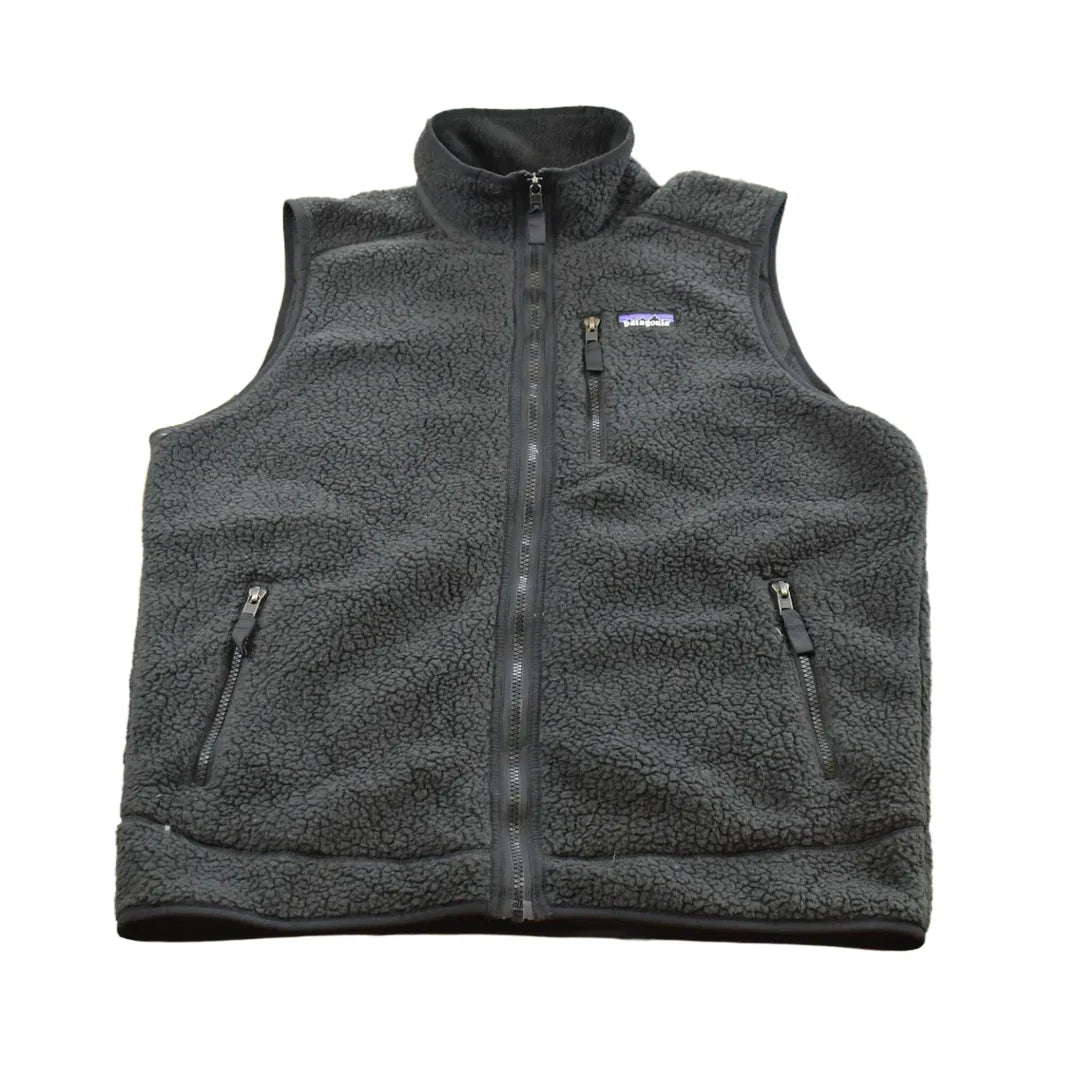Vintage 2000s Patagonia Full Zip Fleece Sweater Vest Mens L from propervintagecanada