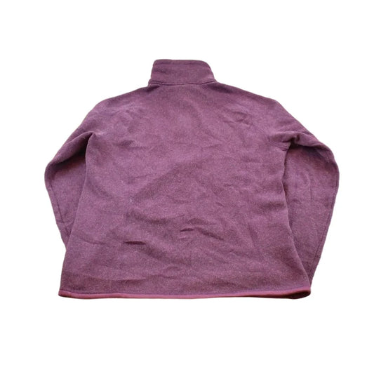 Vintage 2000s Patagonia Maroon Quarter Zip Up Fleece Sweater Women's M from propervintagecanada