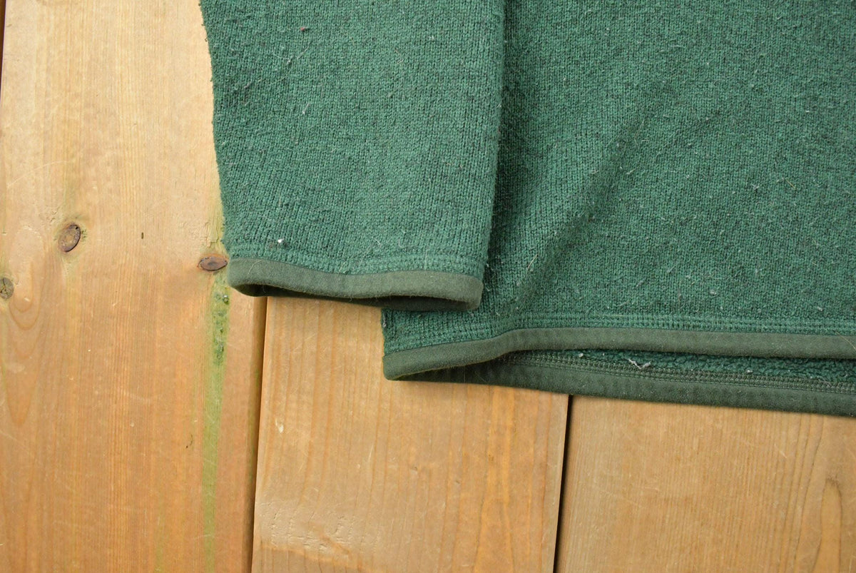 Vintage 2000s Patagonia Quarter Zip Fleece Sweater Men's L from propervintagecanada