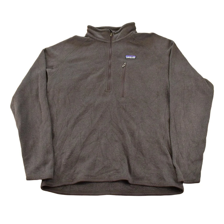 Vintage 2000s Patagonia Quarter Zip Fleece Sweater Men's L from propervintagecanada