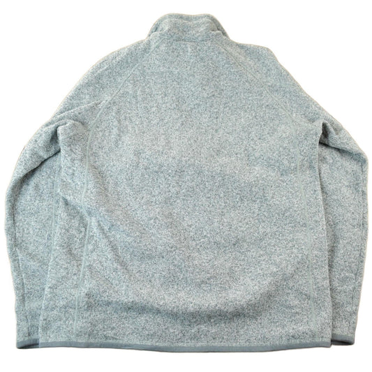 Vintage 2000s Patagonia Quarter Zip Fleece Sweater Men's Large from propervintagecanada