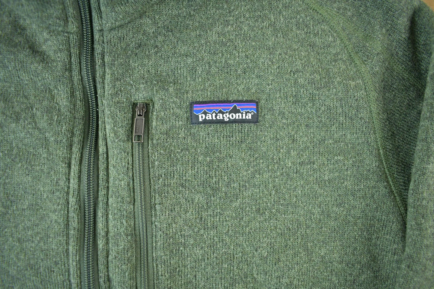 Vintage 2000s Patagonia Quarter Zip Fleece Sweater Men's Large from propervintagecanada