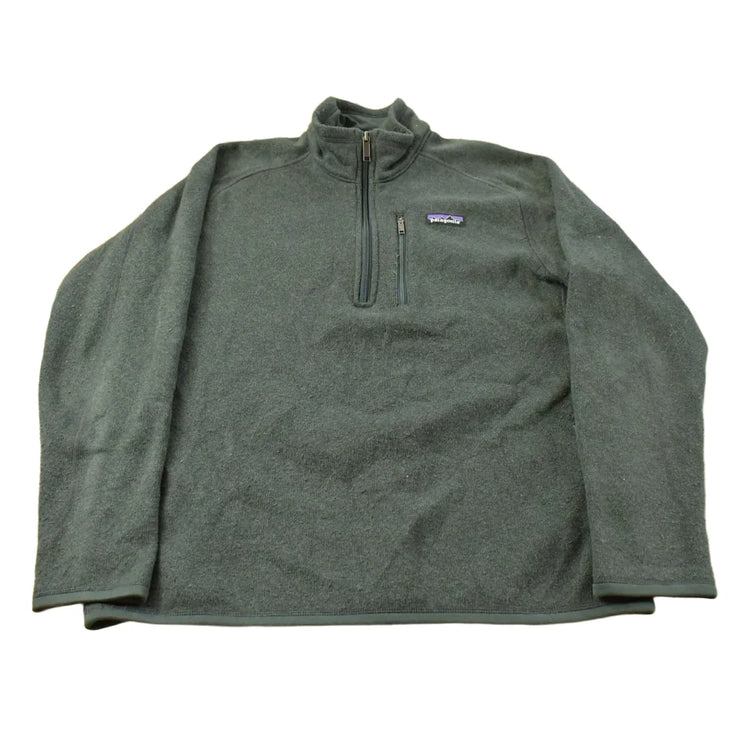 Vintage 2000s Patagonia Quarter Zip Fleece Sweater Men's M from propervintagecanada