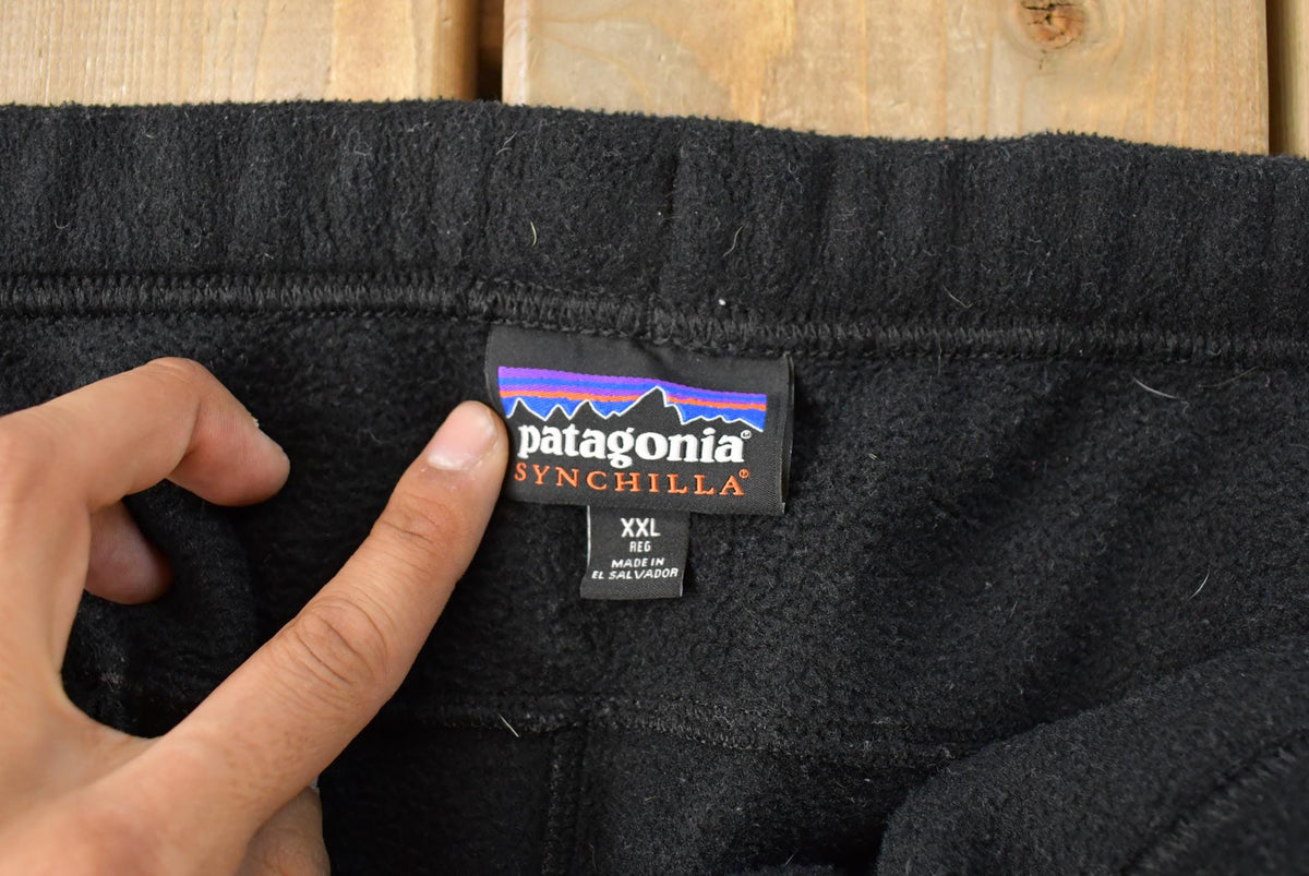 Vintage 2000s Patagonia Synchilla Fleece Winter Pants Men's 2XL from propervintagecanada