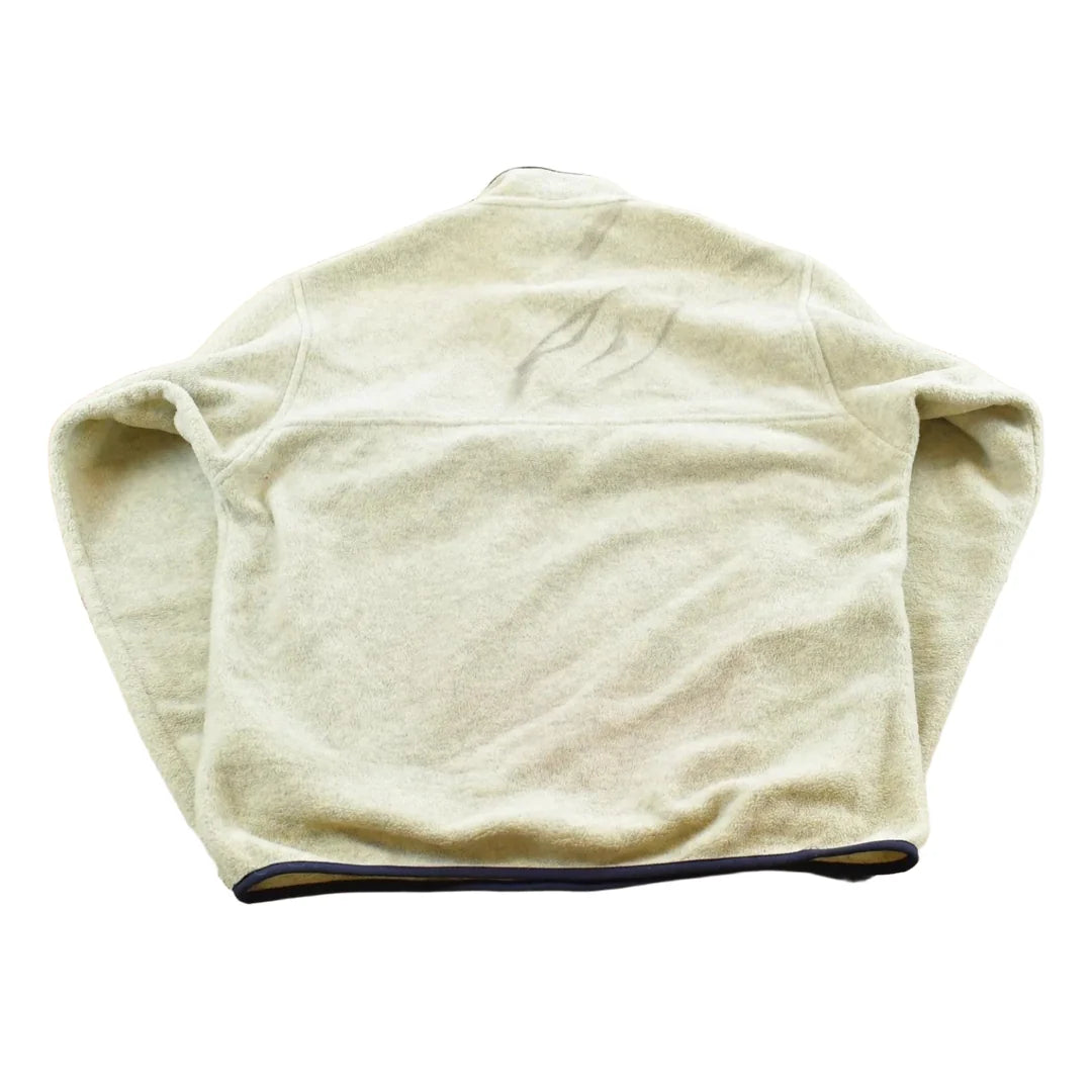 Vintage 2000s Patagonia Synchilla Oatmeal Snap-T Fleece Sweater Men's M from propervintagecanada