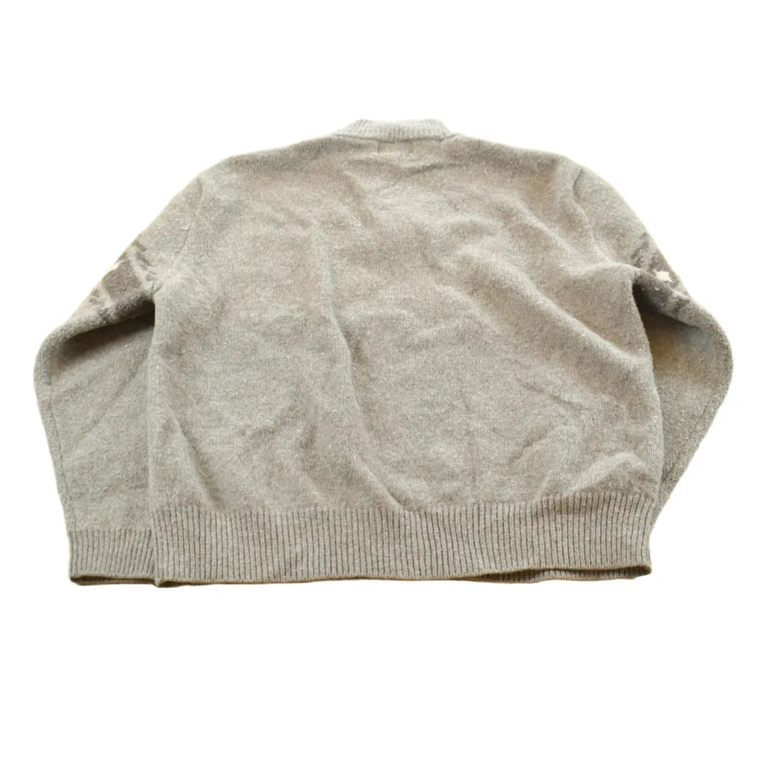 Vintage 2000s Pendleton Lambswool Knit Quarter Zip Southwest Aztec Pattern Sweater Mens M from propervintagecanada