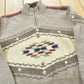 Vintage 2000s Pendleton Lambswool Knit Quarter Zip Southwest Aztec Pattern Sweater Mens M from propervintagecanada