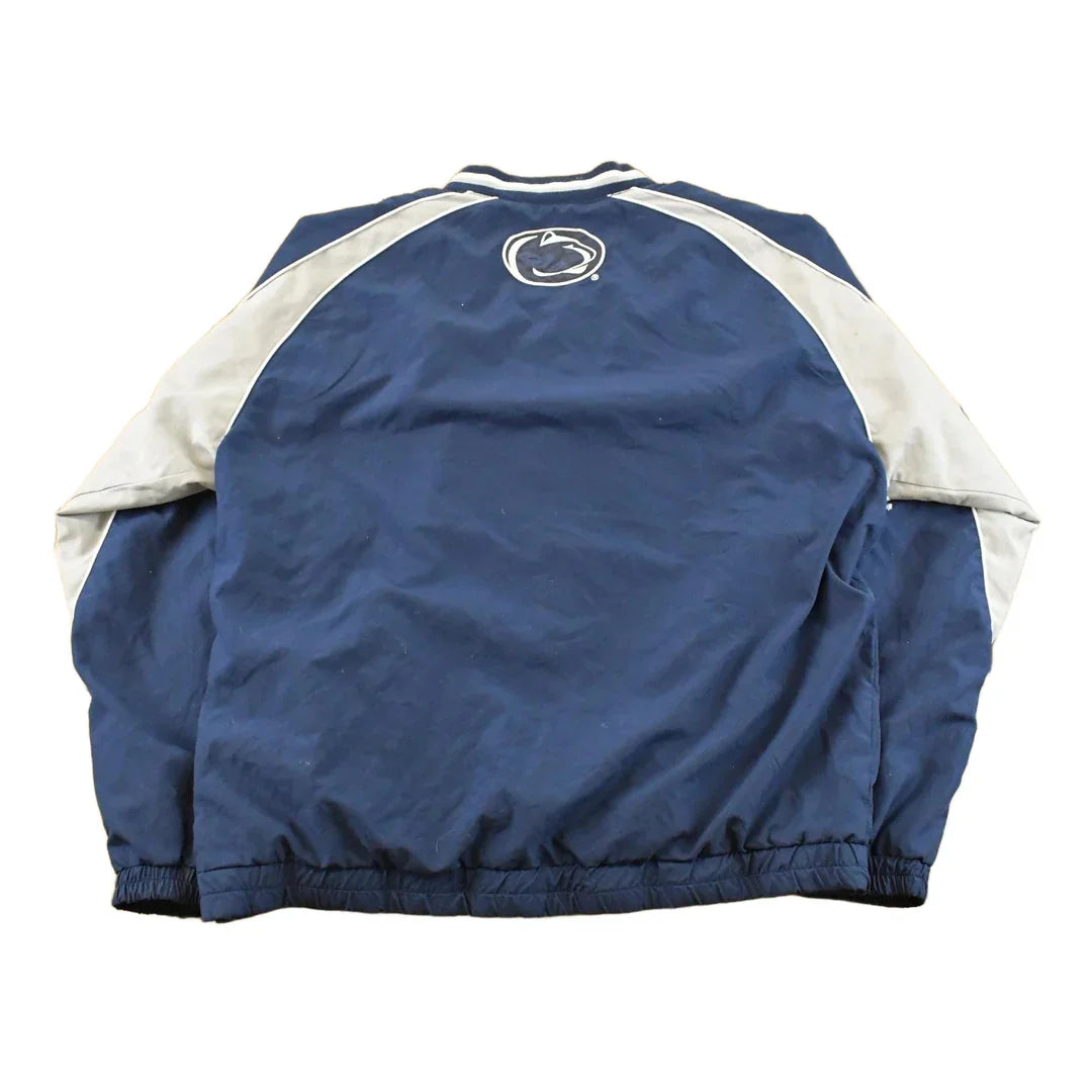 Vintage 2000s Penn State Pullover Windbreaker Jacket Men's Large from propervintagecanada
