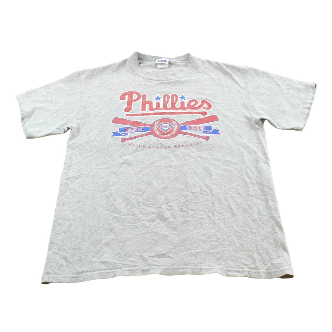 Vintage 2000s Philadelphia Phillies MLB Graphic T-Shirt Men's M from propervintagecanada