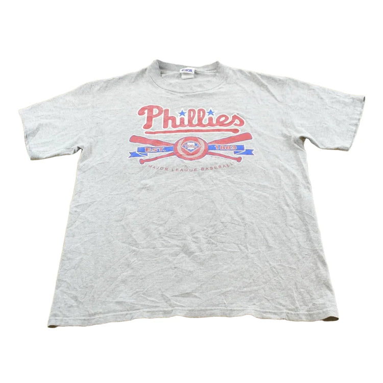 Vintage 2000s Philadelphia Phillies MLB Graphic T-Shirt Men's M from propervintagecanada