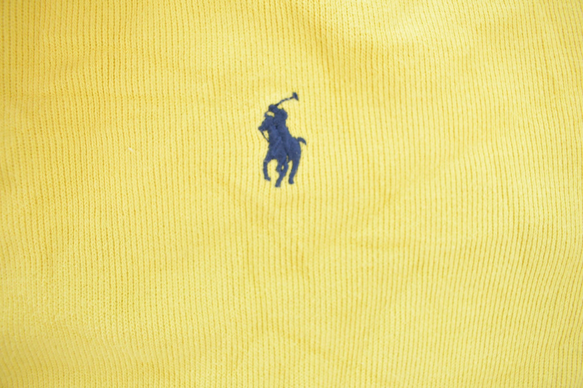 Vintage 2000s Polo By Ralph Lauren Embroidered Quarter Zip Sweater Men's L / Y2K Preppy Sweater / Americana / Fall Sweater from propervintagecanada