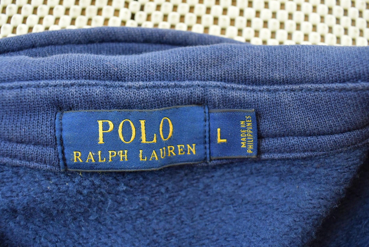 Vintage 2000s Polo By Ralph Lauren Quarter Zip USA Spellout Olympics Sweatshirt Mens M from propervintagecanada