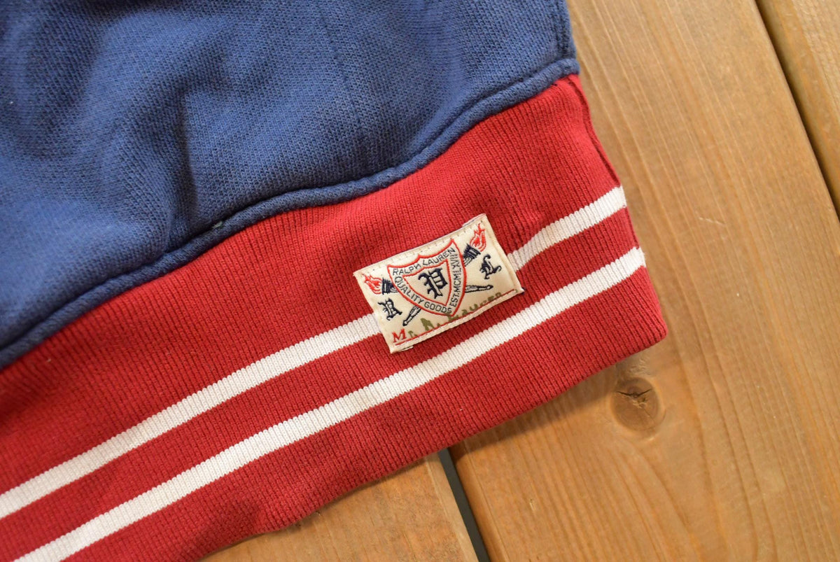 Vintage 2000s Polo By Ralph Lauren Quarter Zip USA Spellout Olympics Sweatshirt Mens M from propervintagecanada