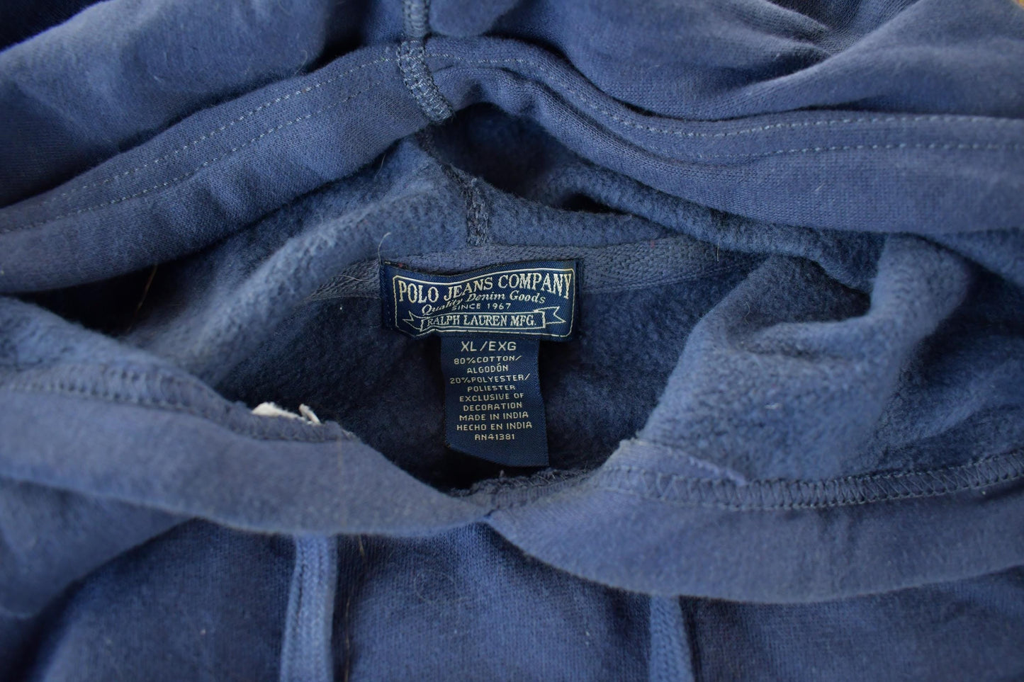 Vintage 2000s Polo Jeans Company Graphic Hoodie from propervintagecanada