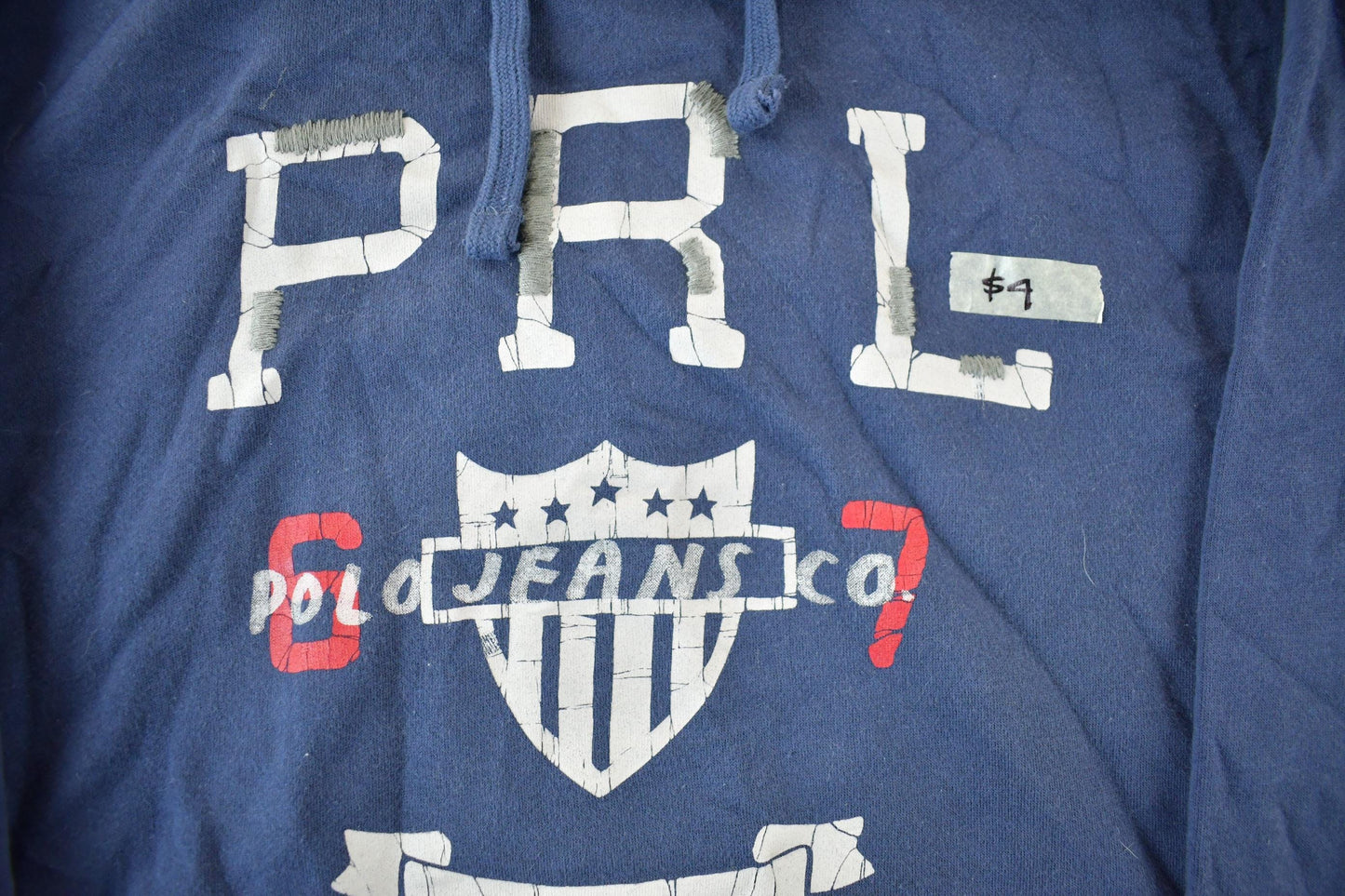 Vintage 2000s Polo Jeans Company Graphic Hoodie from propervintagecanada