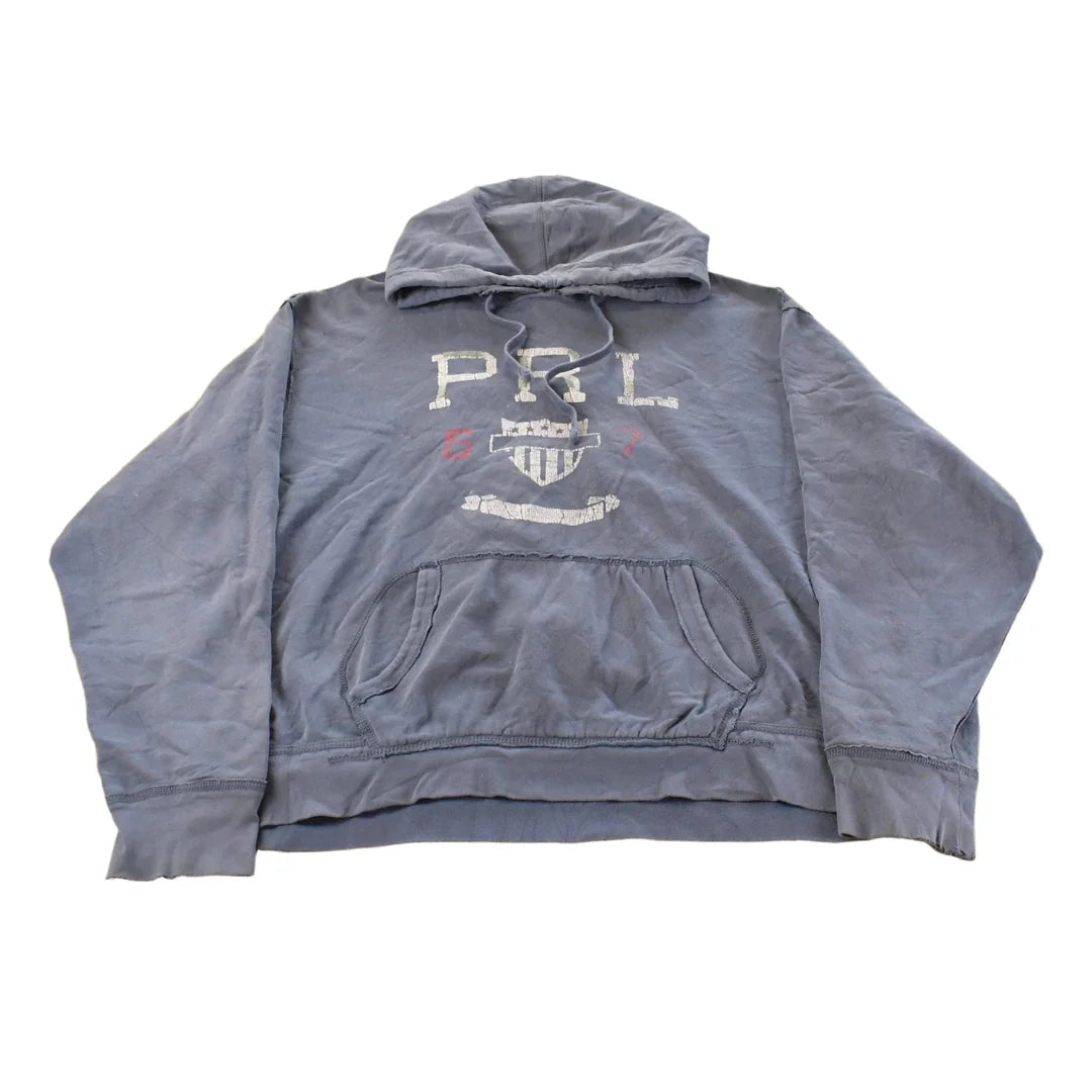Vintage 2000s Polo Jeans Company Graphic Hoodie Men's 2XL from propervintagecanada