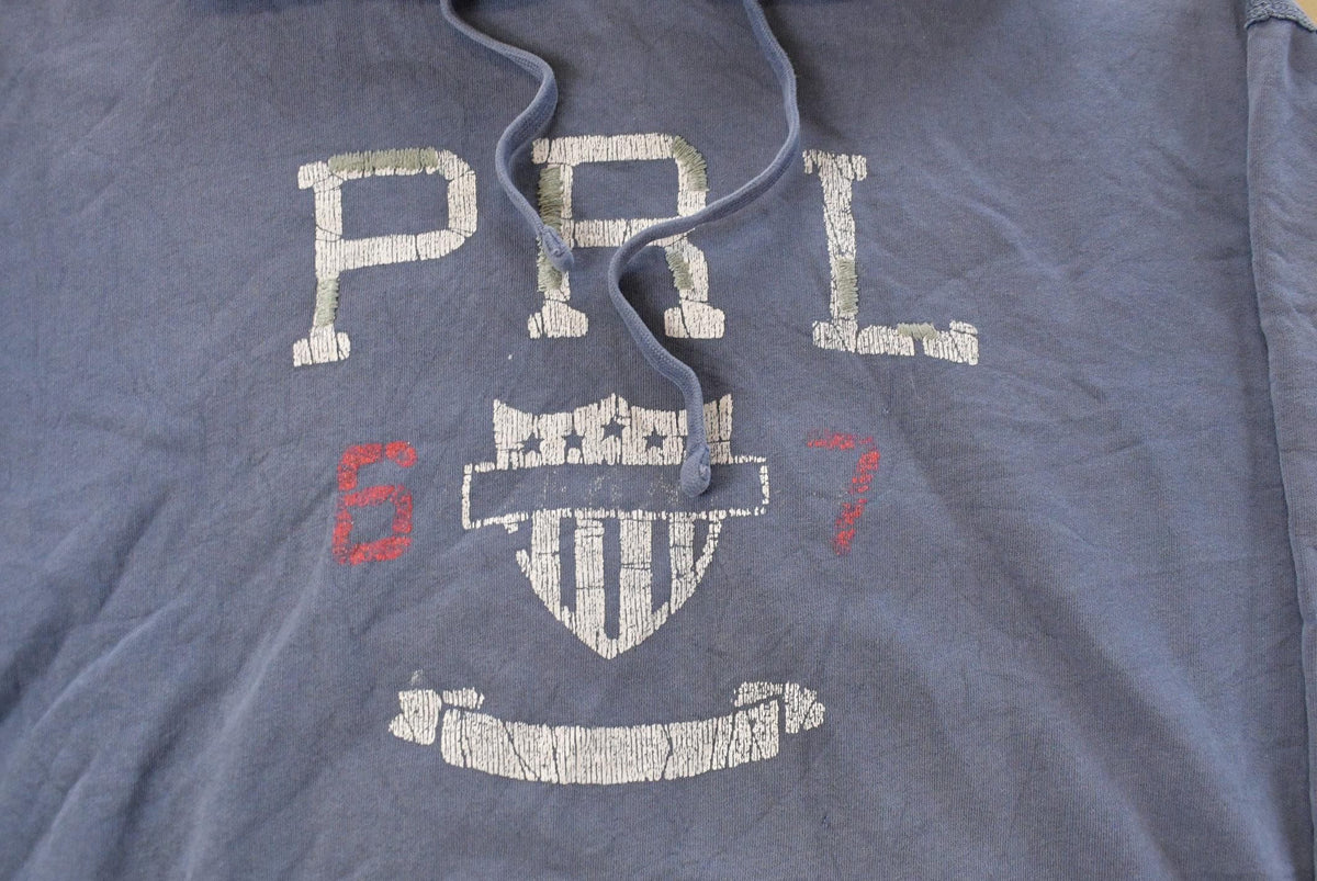 Vintage 2000s Polo Jeans Company Graphic Hoodie Men's 2XL from propervintagecanada