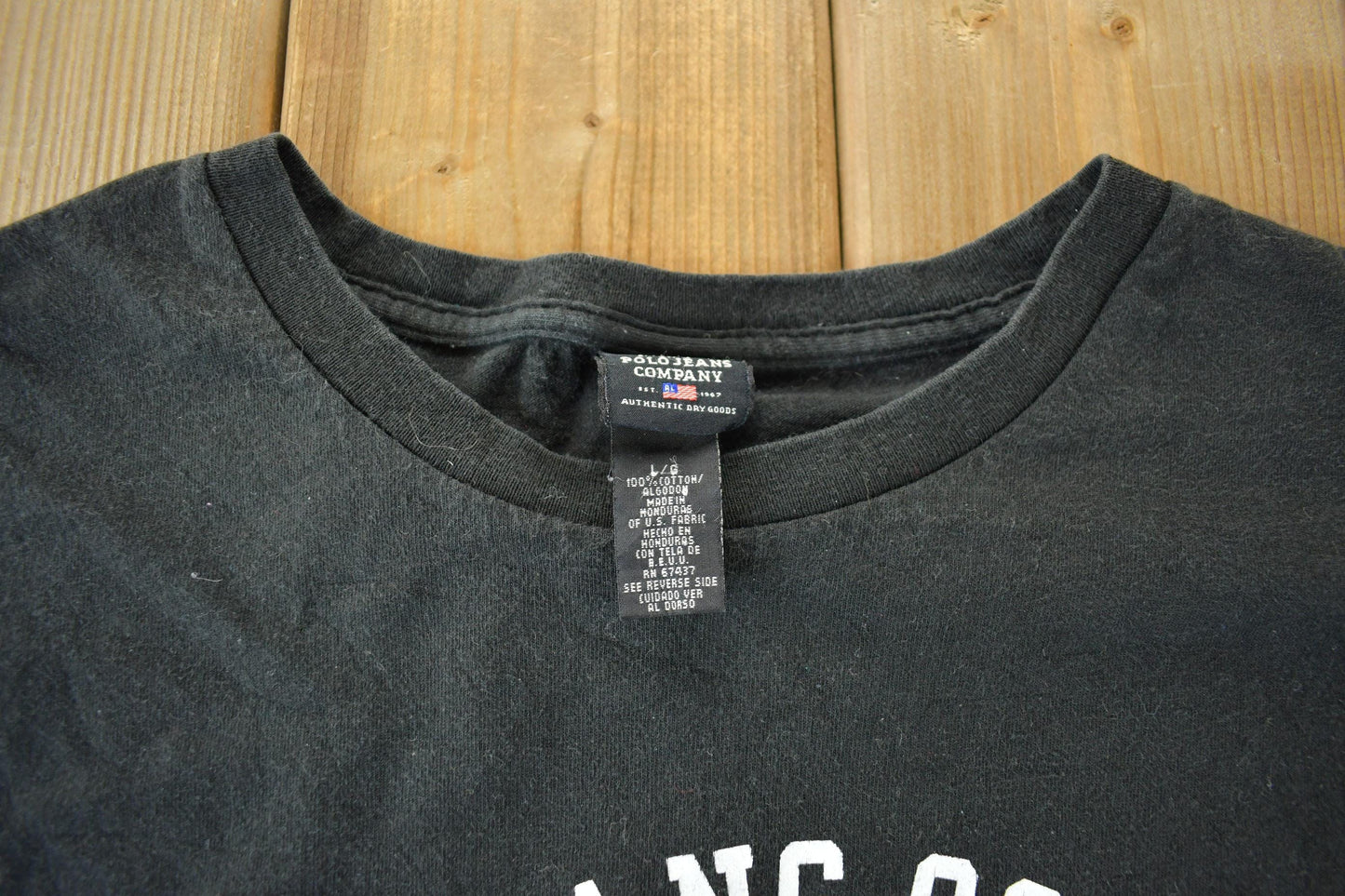 Vintage 2000s Polo Jeans Company Graphic T-Shirt Men's Large from propervintagecanada