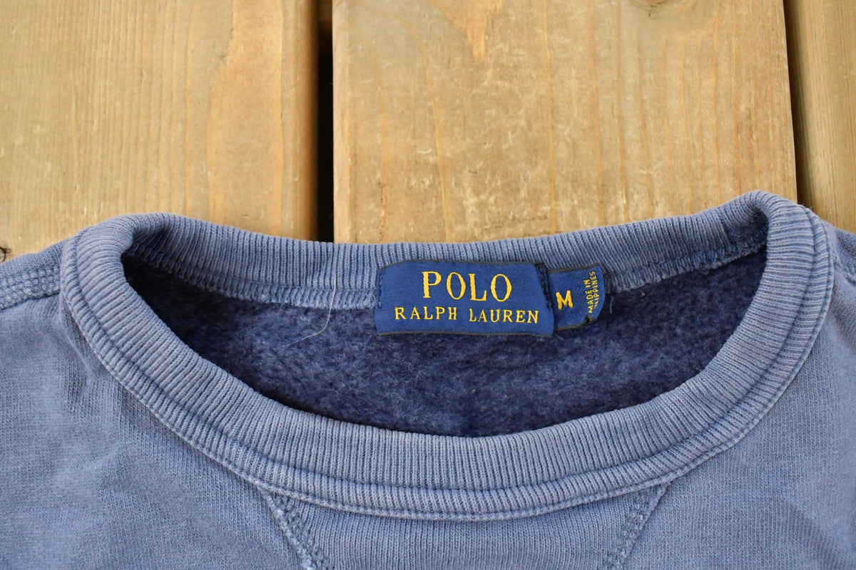 Vintage 2000s Polo Ralph Lauren Boatyard Nautical Crewneck Sweatshirt Men's M from propervintagecanada