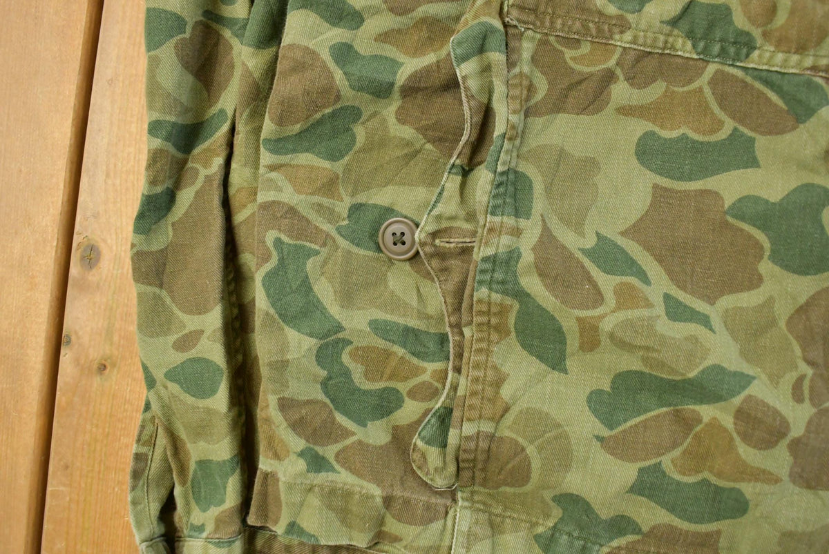 Vintage 2000s Polo Ralph Lauren Duck Camo Button Up Shirt Jacket Men's XL from propervintagecanada