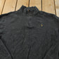 Vintage 2000s Polo Ralph Lauren Estate Rib Quarter Zip Sweatshirt Men's XXL from propervintagecanada