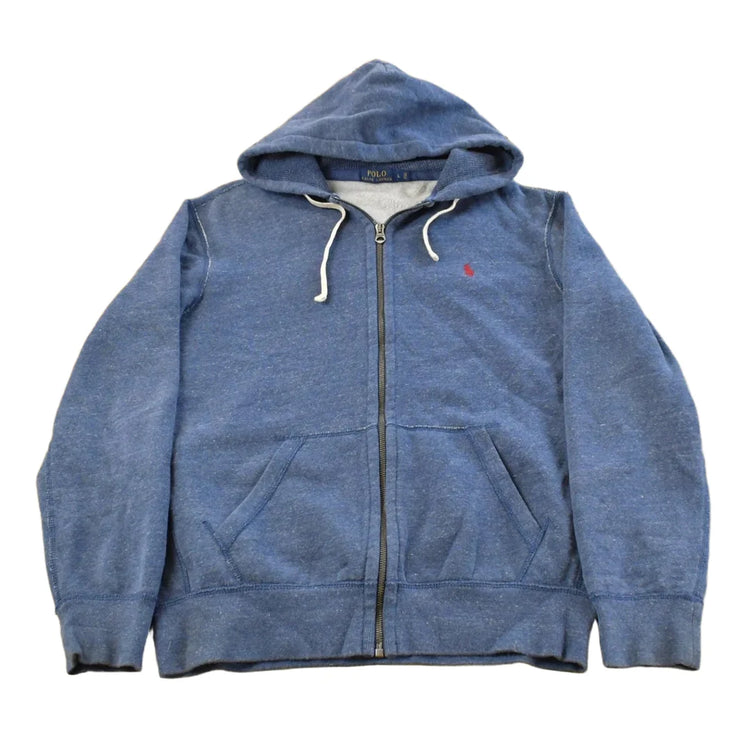 Vintage 2000s Polo Ralph Lauren Full Zip Hoodie Men's L from propervintagecanada
