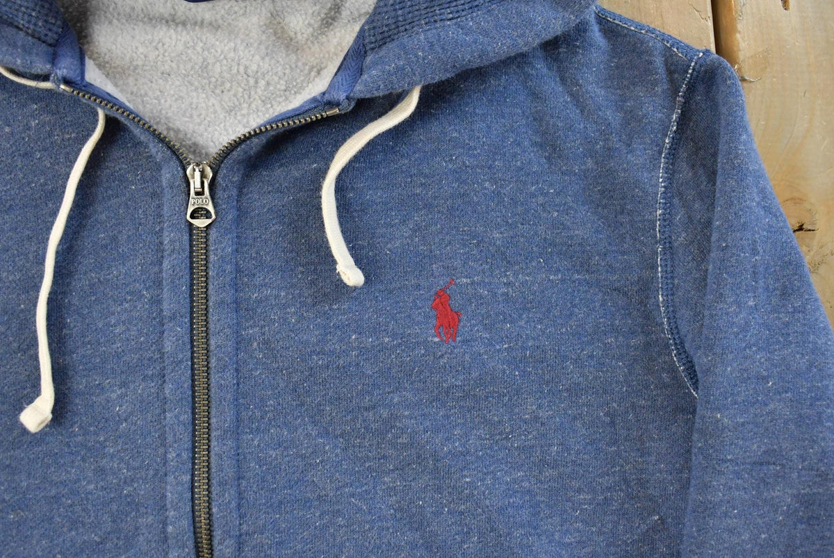Vintage 2000s Polo Ralph Lauren Full Zip Hoodie Men's L from propervintagecanada