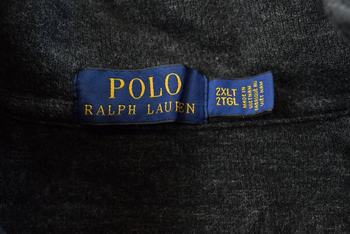 Vintage 2000s Polo Ralph Lauren Quarter Zip Sweatshirt Men's XXL from propervintagecanada