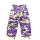 Vintage 2000s Purple Rothco Army Camouflage Cargo Pants Men's 30 x 25.5 from propervintagecanada