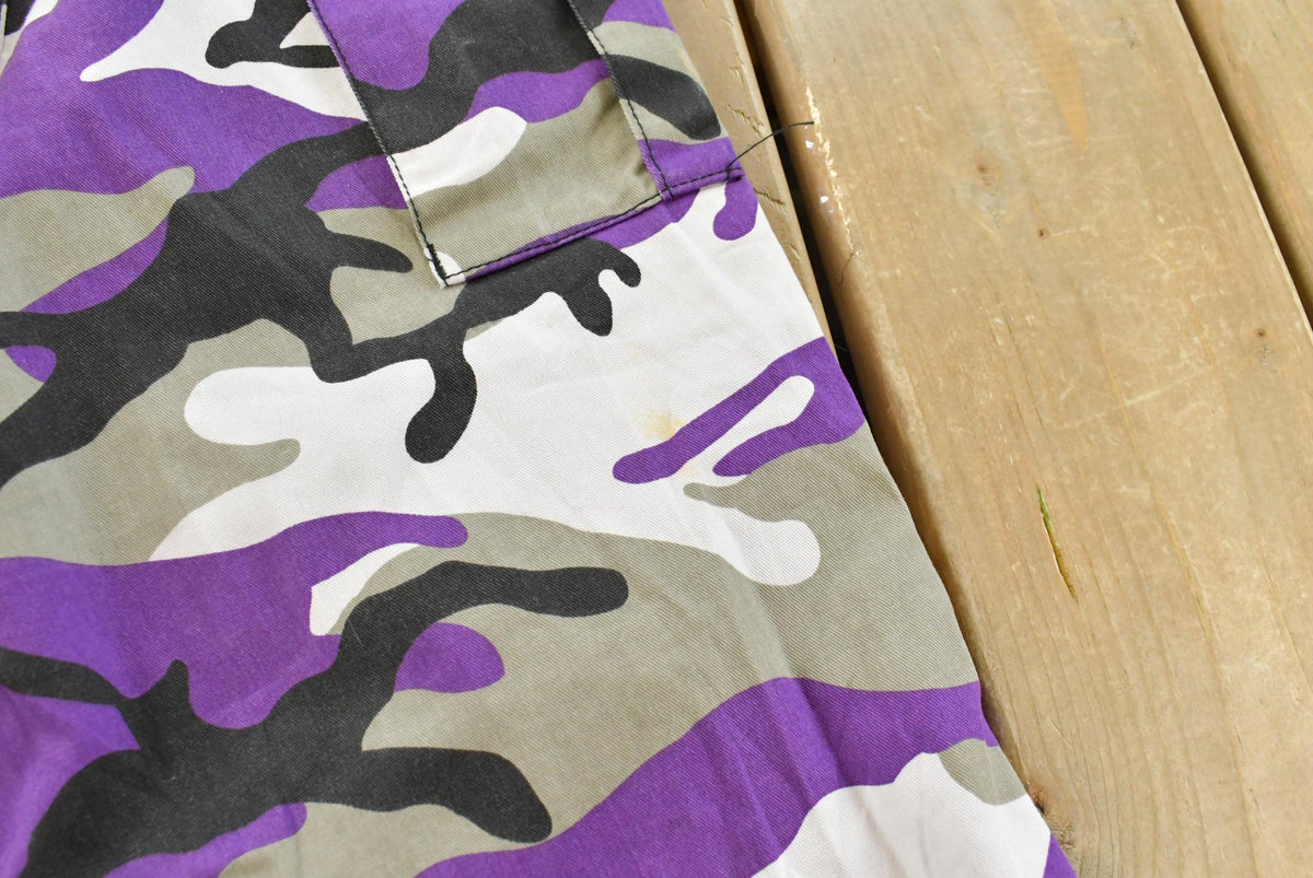Vintage 2000s Purple Rothco Army Camouflage Cargo Pants Men's 30 x 25.5 from propervintagecanada