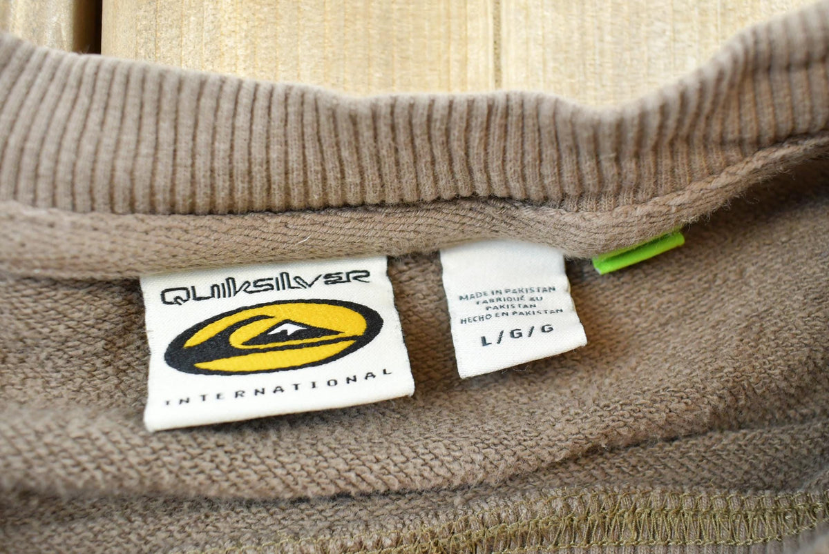 Vintage 2000s Quicksilver Crewneck Sweatshirt Men's XL from propervintagecanada