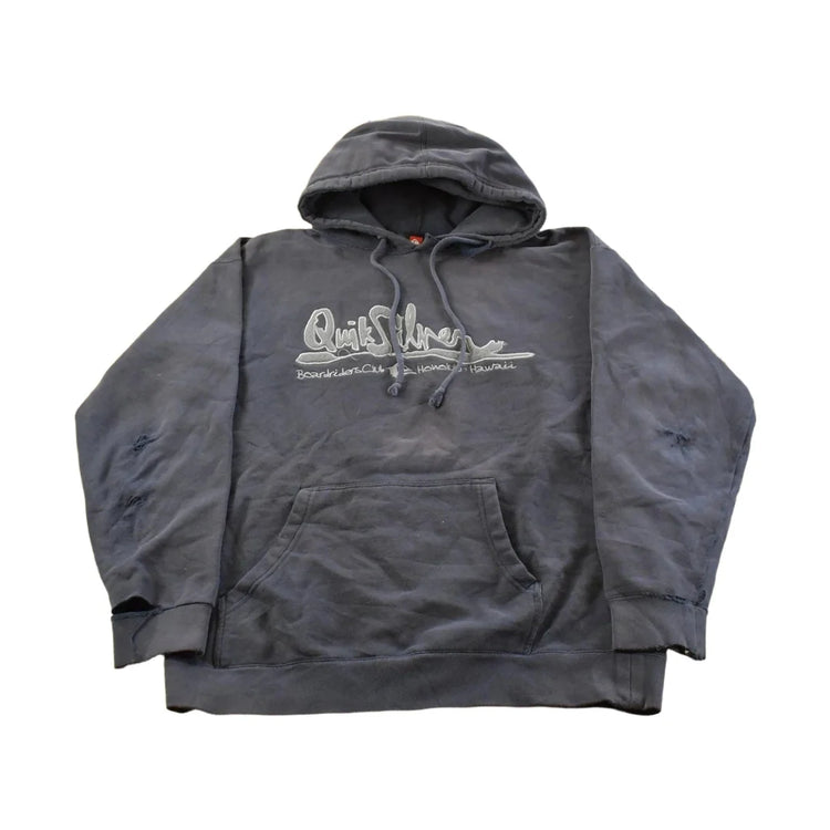 Vintage 2000s Quiksilver Hoodie Sweatshirt Men's L from propervintagecanada