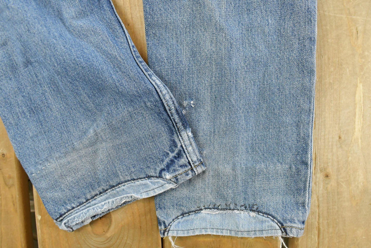 Vintage 2000s Ralph Lauren Polo Distressed Denim Jeans Men's 31 x 27 from propervintagecanada